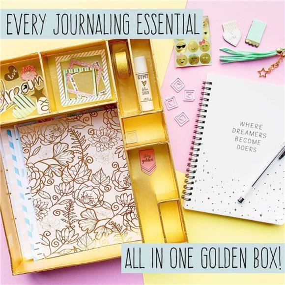 D.I.Y. Dreamers Become Doers Journaling Set, Stationery Set, Bullet Journal Kit - Picture 4 of 6